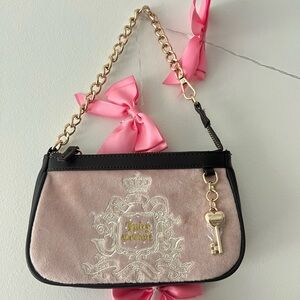 Juicy couture velour "juicy for all” wristlet